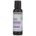 Everyone 2-in-1 Lotion for Hands/Body Travel Size: Vanilla and Lavender, 2 Ounce made with Essential Oils for Men and Women Beauty & Personal Care everyone for every body
