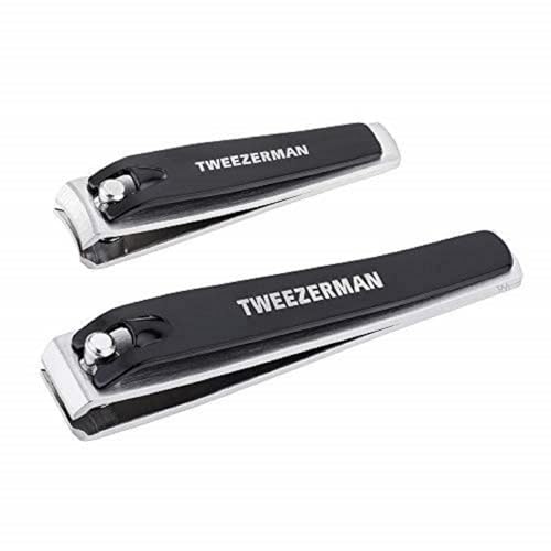 Tweezerman Stainless Steel Combo Set with Fingernail and Toenail Clippers Beauty & Personal Care Tweezerman