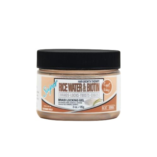 NEXT IMAGE - Braid Locking Gel Super Hold [Rice Water] Beauty & Personal Care NEXT IMAGE