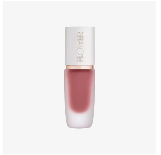 FLOWER BEAUTY By Drew Barrymore Perfect Pout Lip Color - Soft Matte Finish - Liquid Lipstick - Comfortable + Lightweight Feel (Blush) Beauty & Personal Care FLOWER