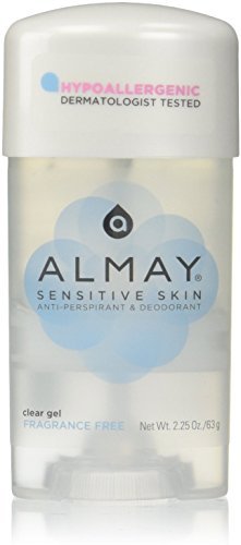 Almay Anti-Perspirant & Deodorant Fragrance Free Clear Gel 2.25 oz by Almay Beauty and Personal Care Almay