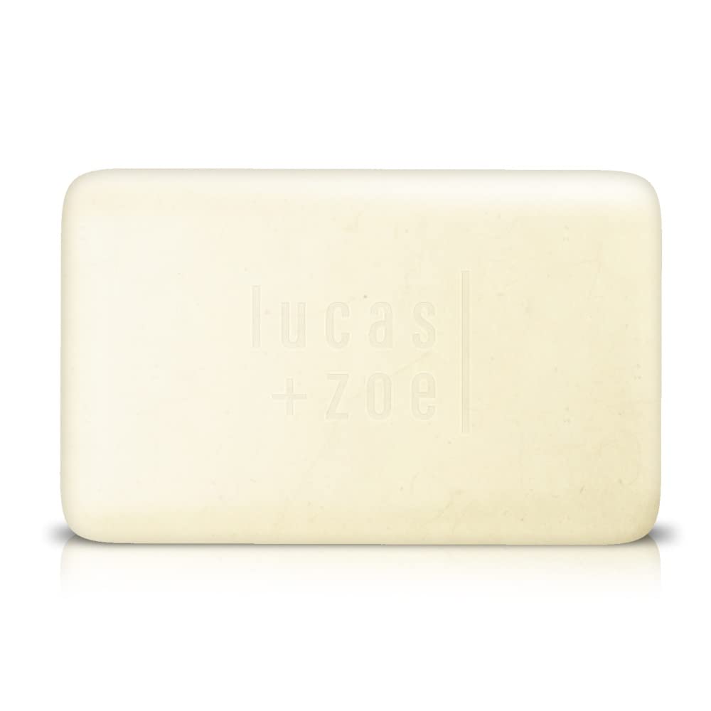 Lucas + Zoe Fresh Essence Antiseptic Bar Soap - 4 Ounce Moisturizing Body Soap Bar Made With Natural Ingredients Like Mediterranean Olive Oil, Coconut Beauty & Personal Care lucas + zoe
