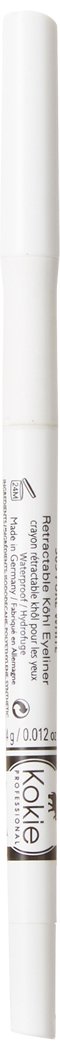 Kokie Cosmetics Retractable Kohl Eyeliner, Pure White, 0.012 Ounce Beauty & Personal Care Kokie