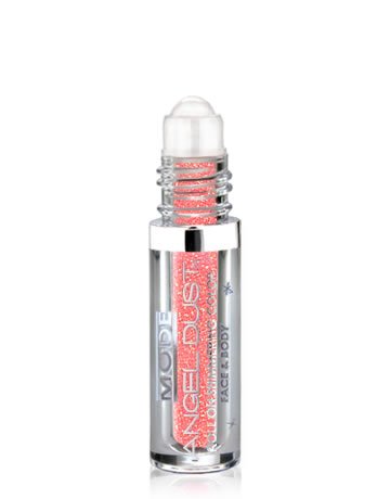 Mode Angel Dust Roll On Glitter Electric Orange, Iridescent Gold Sparkling High Performance 3D Loose Glitters for Face and Body, Spill Proof Bottle Beauty & Personal Care Mode Cosmetics