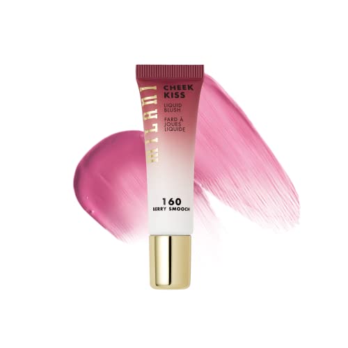 Milani Cheek Kiss Liquid Blush, Makeup for Cheeks - Berry Smooch