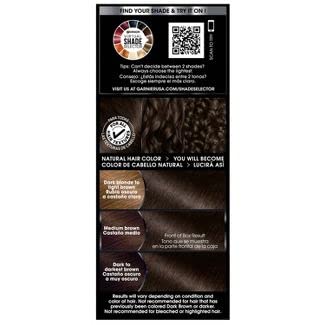 Garnier Olia Oil Powered Permanent Color, Medium Brown [5.0] 1 ea (Pack of 4) Beauty & Personal Care Garnier
