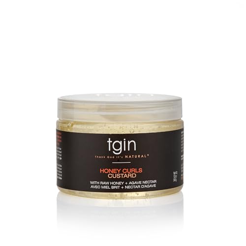 Thank God It's Natural Honey Curls Custard - 12 Oz - For Natural, Dry, Curly, Damaged Hair Beauty & Personal Care Thank God It's Natural