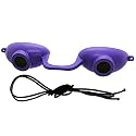 Super Sunnies Evo Flexible UV Eye Protection FDA Compliant Tanning Bed Goggles, Red Light Therapy Glasses - Purple Beauty & Personal Care Super Sunnies