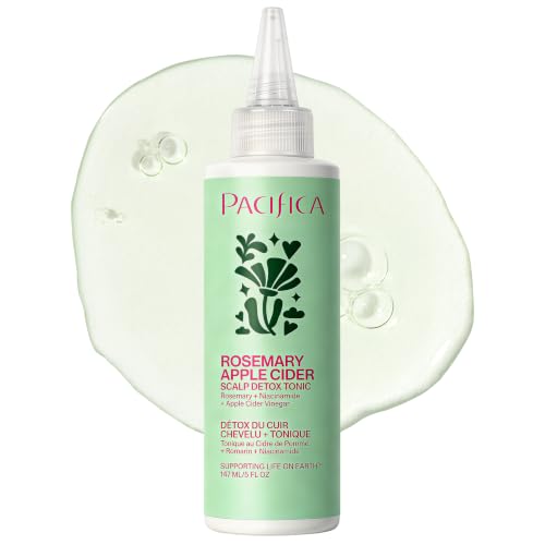 Pacifica Scalp Detox Tonic - Scalp Exfoliator with Glycolic & Salicylic Acid for Clarifying Build Up & Purifying - Infused with Rosemary to Support Beauty and Personal Care Pacifica Default Title