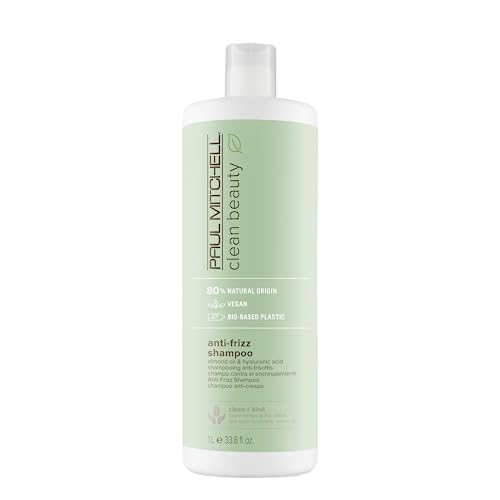 Paul Mitchell Clean Beauty Anti-Frizz Shampoo, Smoothes Hair, Calms Frizz, For Textured, Frizz-Prone Hair, 33.8 fl. oz. Beauty & Personal Care Paul Mitchell