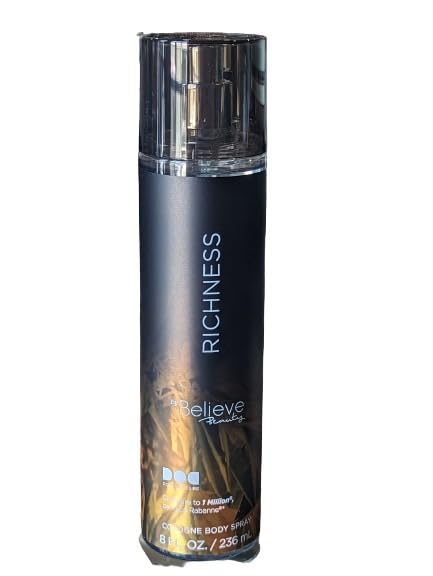 Richness by Believe Beauty Inspired by Men's 1 Million Fragrance Body Mist (3 Pk) Dose of Desire Beauty & Personal Care Belive Beauty