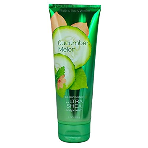 Bath and Body Works Signature Collection Cucumber Melon Body Cream, 8 oz, new bottle style Beauty & Personal Care Bath & Body Works