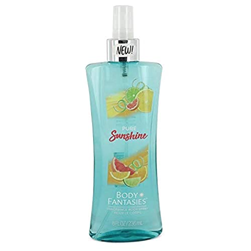 Body Fantasies Pure Sunshine by Parfums De Coeur Body Spray 8 oz Women Beauty & Personal Care Body Fantasies