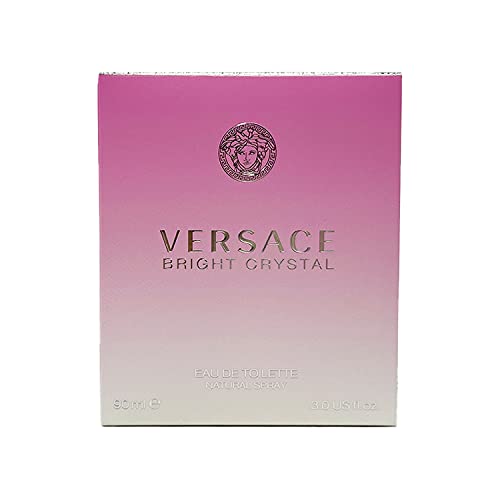Vêrsace Bright Crystal Eau De Toilette Spray For Woman. EDT 3 fl oz, 90 ml Beauty & Personal Care Versace