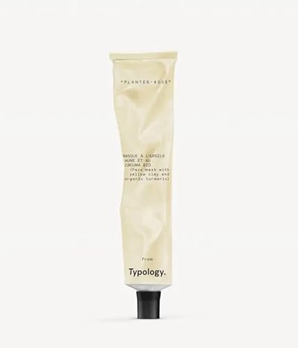 Typology P74 Radiance Masque with Yellow Clay + Organic Turmeric & Complimentary Sheet Masque Beauty & Personal Care Typology