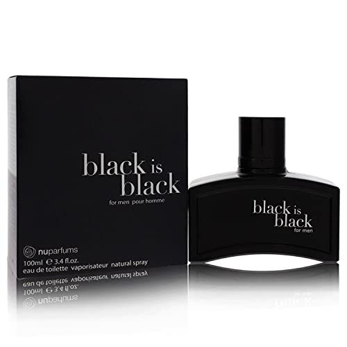 StarSun Depot Black Is Black Cologne By Nu Parfums Eau De Toilette Spray 3.4 oz Beauty & Personal Care Loeland