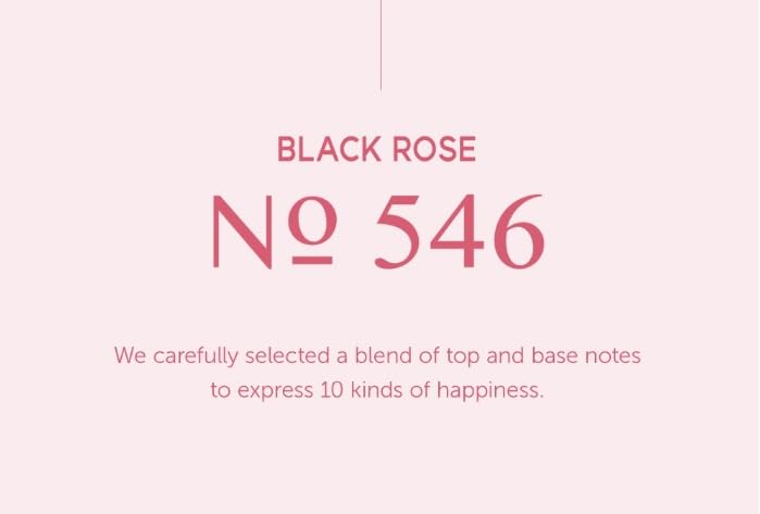 ZEESOON Happy Bath Moisture Performed Shower Body Wash for Women, Men No 546 (760ml 25.69 fl oz.) (Black Rose) Beauty & Personal Care ZEESOON