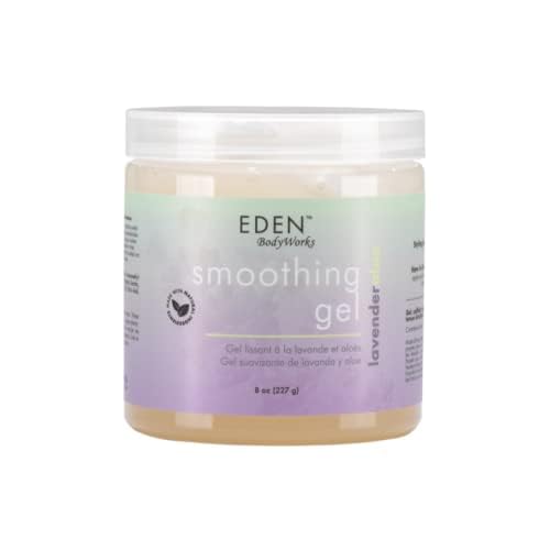 EDEN BodyWorks Lavender Aloe Smoothing Hair Gel (8 oz) - Enhances Curly or Natural Hair Look - Smooth Frizz & Tame Flyaways Beauty & Personal Care EDEN BodyWorks