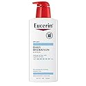 Eucerin Daily Hydration Lotion - Light-Weight Full Body Lotion for Dry Skin - 16.9 fl. oz. Pump Bottle Beauty & Personal Care Eucerin
