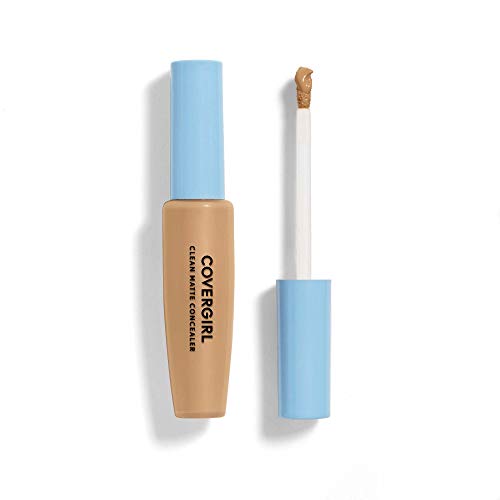 COVERGIRL - Clean Matte Concealer, Oil-Free, Lightweight Formula, Blendable, Natural-Looking Coverage, 100% Cruelty-Free