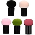 5 Pcs Beauty Flawless Makeup Foundation Puff Mushroom head Sponge Dry Wet Dual-use Foundation Makeup Tool Beauty & Personal Care LEEMASING