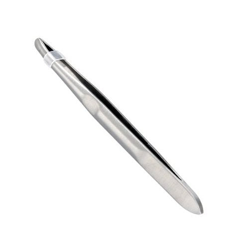 Yimart Silver Stainless Steel Round Tip Eyebrow Hair Tweezer Makeup Cosmetic Tool Beauty & Personal Care Yimart