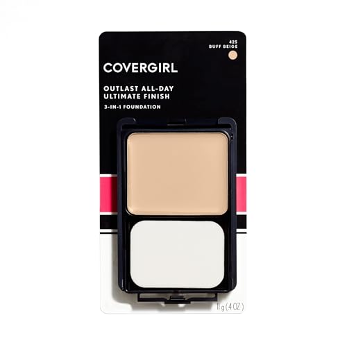 CoverGirl Ultimate Finish Liquid Powder Make Up, Buff Beige [425] 0.40 oz (Pack of 2) Beauty & Personal Care COVERGIRL