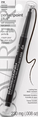 COVERGIRL Perfect Point PLUS Eyeliner Pencil - Espresso-210, (2 Pack Packaging may vary)