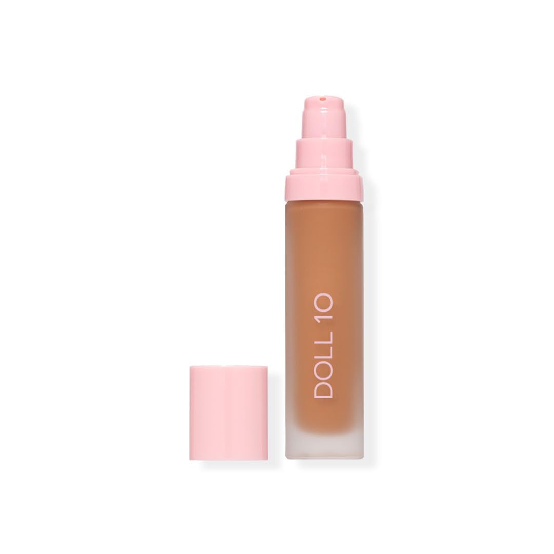 T.C.E This Covers Everything Super Coverage Serum Makeup with Peptides (Deep, One Size)