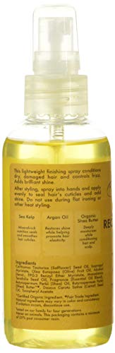 SheaMoisture Hair Styling Agent, Raw Shea Butter Reconstructive Finishing Elixir Hair Oil for Dry Hair, 4 oz Beauty & Personal Care SheaMoisture