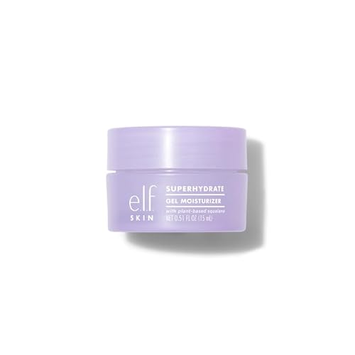 e.l.f. cosmetics Mini SuperHydratee Moisturiser, Fast-Absorbing, Non-Greasy, Gel Formula, Hydrates, Tones, Clarifies, Protects, Infused with Vitamin Beauty & Personal Care e.l.f. cosmetics