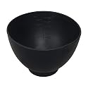 ForPro Professional Collection Silicone Mixing Bowl, Black, Flexible, Odorless, for Mixing Facials, Massage, Body & Other Products, 8 oz Beauty & Personal Care ForPro Professional Collection