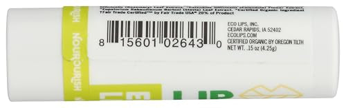 Nourish Lip Balm Lemon ECO LIPS 0.15 oz Stick Beauty & Personal Care Eco Lips