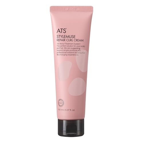 ATS Professional STYLEMUSE Repair Curl Cream Volume, Natural Hold and Soft, 5.07 fl.oz., Pink Beauty & Personal Care ATS Professional