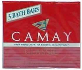 Camay Softly Scented Bath Bar Soap, Classic, 4.0 oz Bars, 3 Each, by Camay Beauty & Personal Care Camay