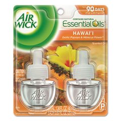 Scented Oil Twin Refill, Hawai'i Exotic Papaya/Hibiscus Flower, 0.67oz Beauty & Personal Care Reckitt