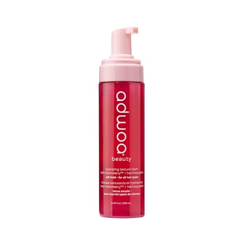 adwoa beauty - Hydrating Texture Foam with Melonberry | Volumizing Styling Mousse | Lightweight, Moisture-Rich, Silicone-Free | Wavy, Curly & Coily Beauty & Personal Care adwoa beauty