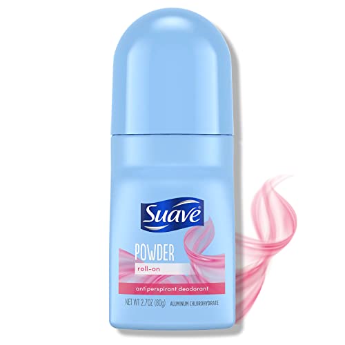 Suave 24 Hour Protection Anti-Perspirant Deodorant Roll-On Powder 2.70 oz Beauty and Personal Care Suave