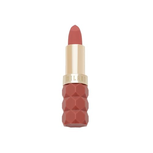 Milani Color Fetish Matte Lipstick, Hydrating Velvet Finish, Full Coverage Long Lasting, Moisturizing Cream Lip Color with Hyaluronic Acid, 0.14 oz, Beauty & Personal Care Milani