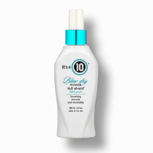 A 10 It's Blow Dry Miracle H2O Shield - Leave In Weather Protectant Treatment, Frizz Free, Moisture Locking, 6 fl. oz. Beauty & Personal Care a 10