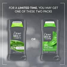 Dove Men + Care Deodorant Stick, Extra Fresh 3 oz (Pack of 12) Beauty and Personal Care Dove
