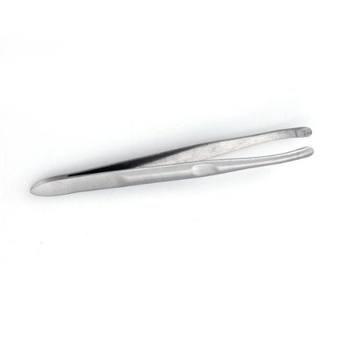 Yimart Silver Stainless Steel Round Tip Eyebrow Hair Tweezer Makeup Cosmetic Tool Beauty & Personal Care Yimart