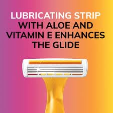 BIC Soleil Color Collection Disposable Razors for Women, 16-Count, 3 Blades - Premium Shaving Razor Set with Aloe Vera and Vitamin E Lubricating Strip Beauty & Personal Care BIC