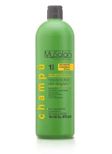 Mysalon Professional Argan and Keratine Repairing Shampoo, Conditioner and Mask Kit Beauty & Personal Care MySalon