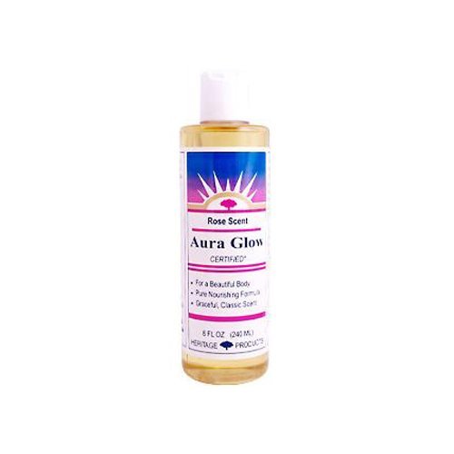 Heritage Aura Glow Rose Body Oil, 8 fl oz, Pack of 5 Beauty & Personal Care Heritage Products