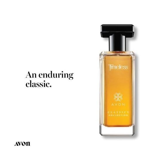 AVON Classics Timeless Cologne Spray 1.7 fl. oz, Pack of 2 Perfume for Women - Soft Floral Clean Scent Perfume with Jasmine, Cardamom & Patchouli Beauty & Personal Care AVON