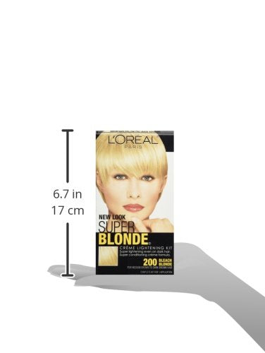 L'Oreal Paris Super Blonde Creme Lightening Kit, 200 Bleach Blonde Beauty & Personal Care L'Oreal Paris