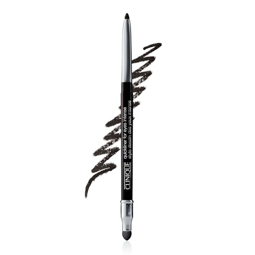 Clinique Quickliner For Eyes Intense Eyeliner Pencil | Water Resistant, Smudge Resistant + Safe For Sensitive Eyes, Intense Ebony Beauty & Personal Care Clinique