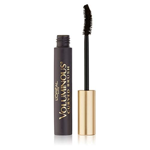 L'Oreal Voluminous Curved Brush Mascara, Black [340], 0.28 oz (Pack of 15)