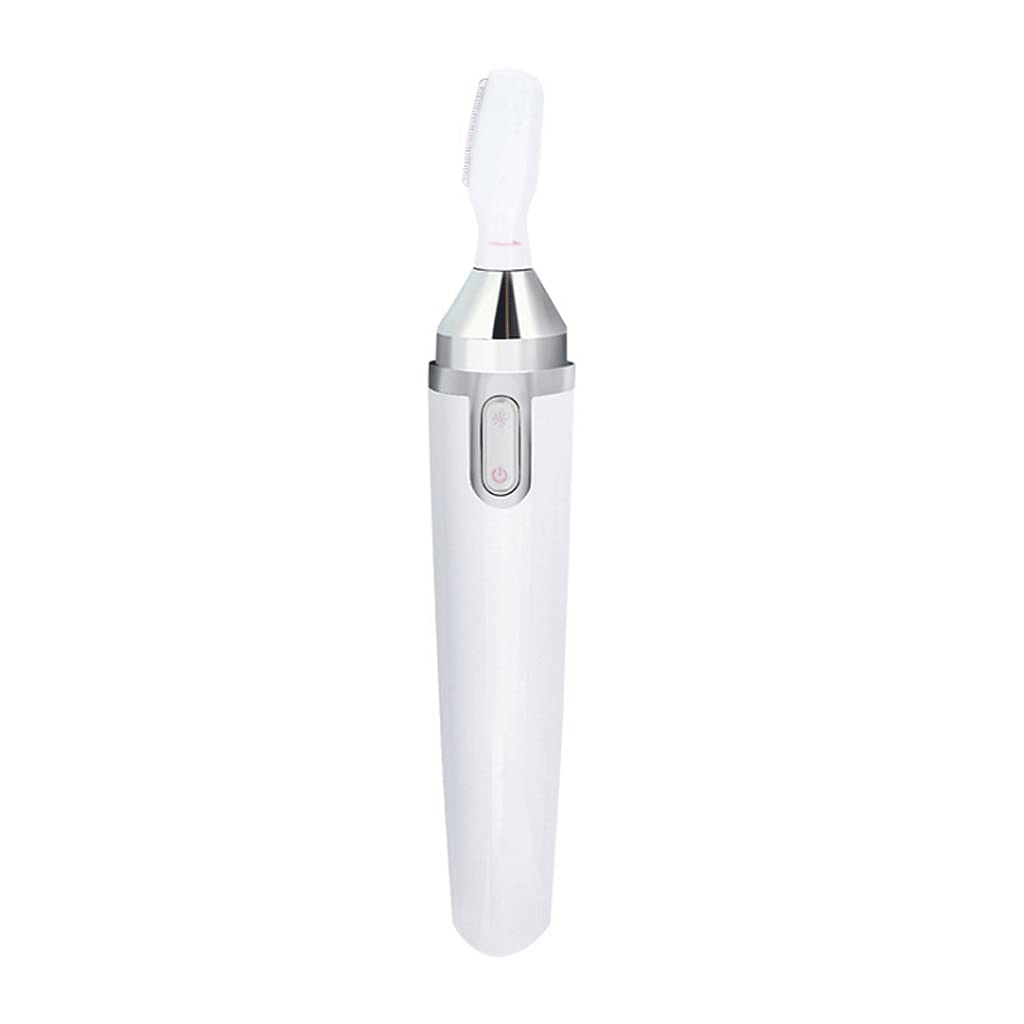 DABEDE Eyebrow Trimmer, Eyebrow Razor for Women and Men, Painless Instant Hair Removal, Great for Eyebrows, Face Hair (Color : White) Beauty and Personal Care DABEDE